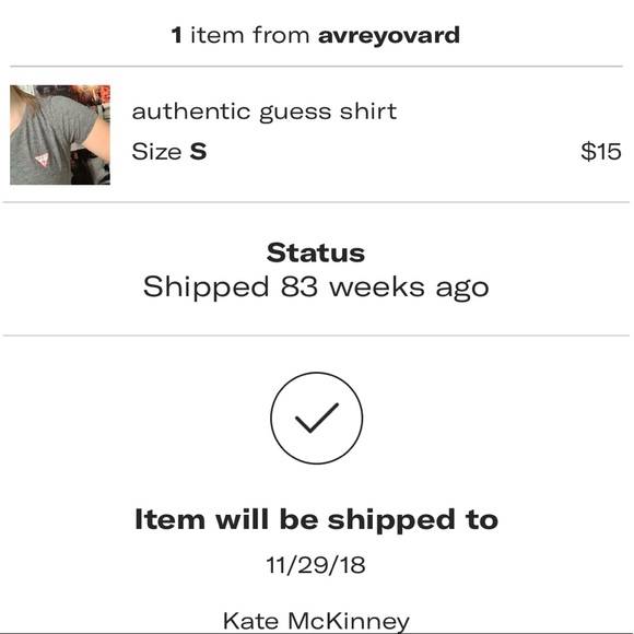 Guess t-shirt from Avrey Ovard - Picture 4 of 4